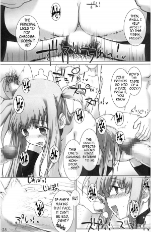 (C73) [Basutei Shower (Katsurai Yoshiaki)] SCHOOL GIRL -Fate Suzuka Arisa Gakuen Choukyou Bon- (Mahou Shoujo Lyrical Nanoha) [English] =LWB= - Page 26