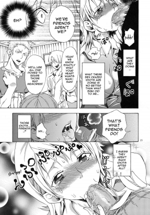 (SC48) [Kurione-sha (YU-RI)] Erotic World (One Piece) [English] {doujin-moe.us} - Page 21