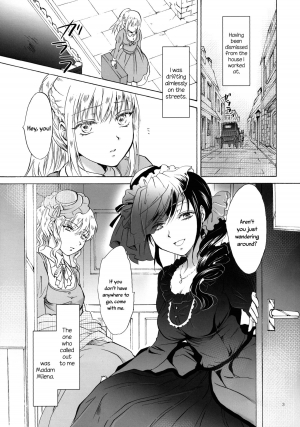 (GirlsLoveFestival10) [peachpulsar (Mira)] Okusama to Maid-san | Maid and Madam [English] =TV & Yuri-ism= - Page 3