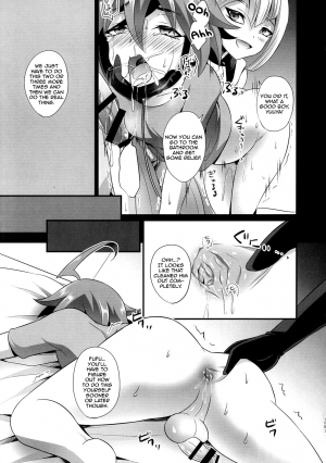 (Sennen☆Battle Phase17) [HEATWAVE (Kaitou Yuuhi)] Futanari Shimai no Entame Niku Benki (Yu-Gi-Oh! ARC-V) [English] [Zero Translations] - Page 16