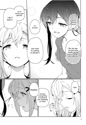 (C94) [Gokusaishiki (Aya Shachou)] Jealousy All Night (BanG Dream!) [English] - Page 7