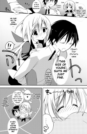 (COMIC1☆7) [Otona Shuppan (Hitsuji Takako)] Daisuki Collection 2 | Love Collection 2 (IS <Infinite Stratos>) [English] [Rapidswitch] - Page 15