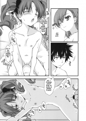 (COMIC1☆4) [Renai Mangaka (Naruse Hirofumi)] BIRIBIRI Syndrome (Toaru Majutsu no Index) [English] {ydwtt} - Page 16
