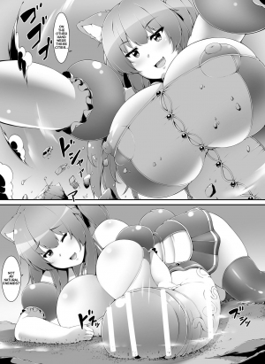 [Yuruyuru GTS (toka)] Chou Ookii Uchuujin ga Ojamashimasu | A Grand Gigantic Alien Welcomes Herself In [English] [JasmineTea] - Page 23