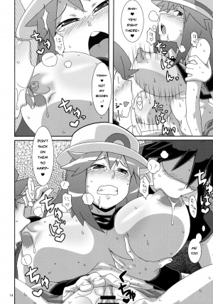 [Akusei-Shinseibutsu (Nori)] Blue:Leaf (Pokémon) [English] - Page 14