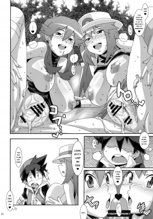[Akusei-Shinseibutsu (Nori)] Blue:Leaf (Pokémon) [English] - Page 20