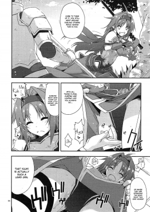 (C91) [Angyadow (Shikei)] Yuuki Ijiri || Toying with Yuuki (Sword Art Online) [English] [葛の寺] - Page 8