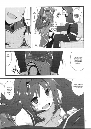 (C91) [Angyadow (Shikei)] Yuuki Ijiri || Toying with Yuuki (Sword Art Online) [English] [葛の寺] - Page 9