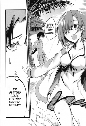 (C94) [Tonari no Dagashiya-san (ku-ba)] Melt ga Mizugi ni Kigaetara. | What Melt Looks Like in Her Swimsuit. (Fate/Grand Order) [English] - Page 4