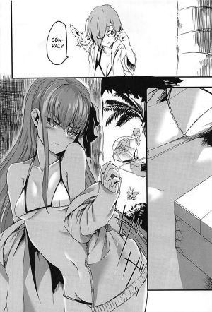(C94) [Tonari no Dagashiya-san (ku-ba)] Melt ga Mizugi ni Kigaetara. | What Melt Looks Like in Her Swimsuit. (Fate/Grand Order) [English] - Page 12
