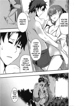 (C94) [Tonari no Dagashiya-san (ku-ba)] Melt ga Mizugi ni Kigaetara. | What Melt Looks Like in Her Swimsuit. (Fate/Grand Order) [English] - Page 13