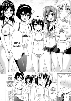 (C91) [Fullswing Otome (Takayamanon)] Bike-bu no Omotenashi (Bakuon!!) [English] {doujins.com} - Page 6