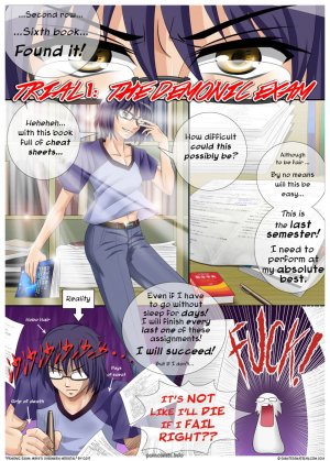 Demonic Exam- Maya Shrunken Mortal - Page 2