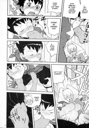 (C71) [Zenra Restaurant (Heriyama)] Sukisuki Bokurano Drill Iinchou (Mega Man Star Force) [English] [DesuDesu] - Page 8
