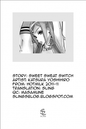 [Katsura Yoshihiro] Kanojo wa Sore o Yurusenai!? | Sweet Sweat Switch (COMIC HOTMiLK 2011-11) [English] [Sling] - Page 24