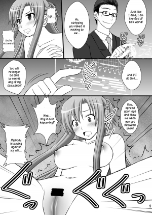 [Asanoya (Kittsu)] Toraware Hime I - System Master | Hostage Princess I (Sword Art Online) [English] [kusanyagi] [Digital] - Page 9