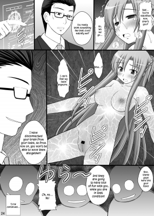 [Asanoya (Kittsu)] Toraware Hime I - System Master | Hostage Princess I (Sword Art Online) [English] [kusanyagi] [Digital] - Page 24