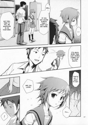 (C72) [Wechselhaft (Kima-gray)] Secret Eyes - She said ''So...'' (The Melancholy of Haruhi Suzumiya) [English] [redCoMet] [Decensored] - Page 8