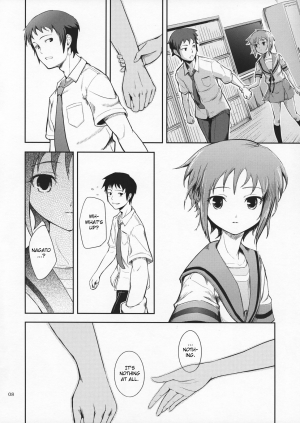 (C72) [Wechselhaft (Kima-gray)] Secret Eyes - She said ''So...'' (The Melancholy of Haruhi Suzumiya) [English] [redCoMet] [Decensored] - Page 9