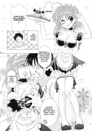 (C78) [Syunkan Saidaihusoku (Pony R)] Kozukuri Halloween | Child-Making Halloween (Magical Halloween) [English] =LWB= - Page 14