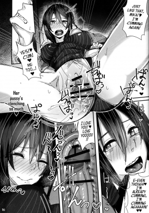 (COMIC1☆10) [L.G.C. (Rib:y(uhki))] Kimi no Taisetsu na Mono ga Hoshii. (Girls und Panzer) [English] {doujins.com} - Page 16