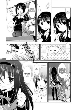 (C81) [Fukazume Kizoku (Amaro Tamaro)] Lovely Girls' Lily vol.3 (Puella Magi Madoka Magica) [English] - Page 9
