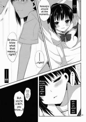 (SC53) [Kumikae DNA (Minakami Kurena)] Ore to Aikawa ga Hokenshitsu de Himitsu no xxx | Me and Aikawa and Secret XXX in the Nurse's Office (Prunus Girl) [English] =SW= - Page 9