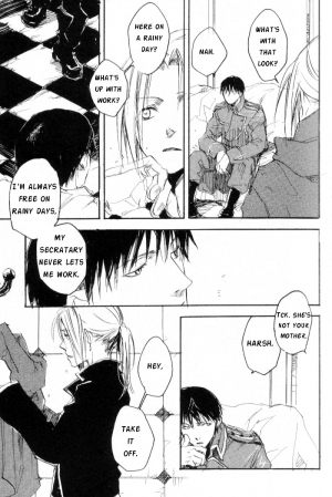[GD Mechano (Izumi Yakumo)] Kagami no Nai Heya | A Room without a Mirror (Fullmetal Alchemist) [English] - Page 21