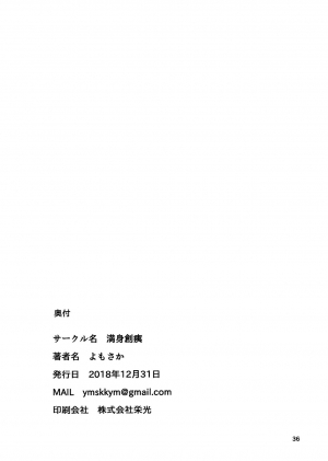 (C95) [Manshin Soui (Yomosaka)] LOVE IN A MIST (THE IDOLM@STER MILLION LIVE!) [English] - Page 36