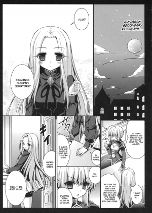 (CT19) [Kinokonomi (konomi)] Saber san no Migawari Sakusen (Fate/Zero) [English] - Page 5