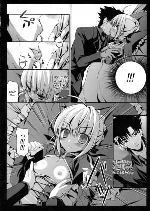 (CT19) [Kinokonomi (konomi)] Saber san no Migawari Sakusen (Fate/Zero) [English] - Page 8