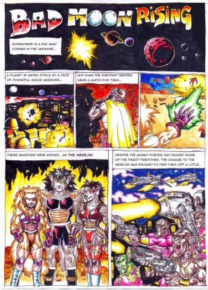 Dragon Ball- Bad Moon Rising - Page 1