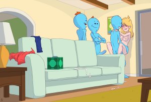 Rick And Morty Beth Porn - Beth and Mr Meeseeks (Rick and Morty) - threesome porn ...