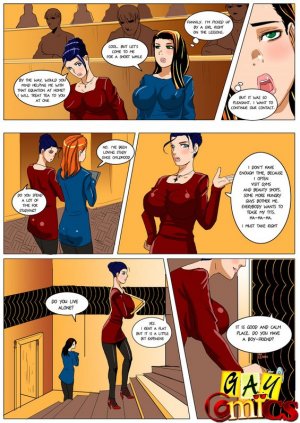 Lesbian Shemale Gang-bang - Page 3