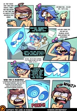 SkarpWorld – The Girl with sharp teeth - Page 9