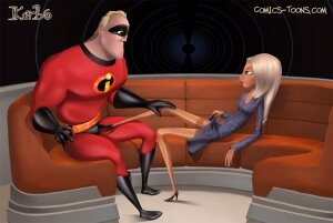 The Incredibles- Mirage and Bob Parr