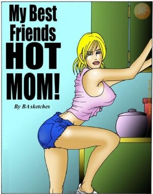 My Best Friends Hot Mom- illustrated interracial