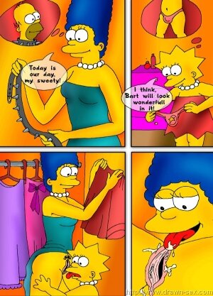 Simpsons meets Flintstones- Drawn sex - Page 2