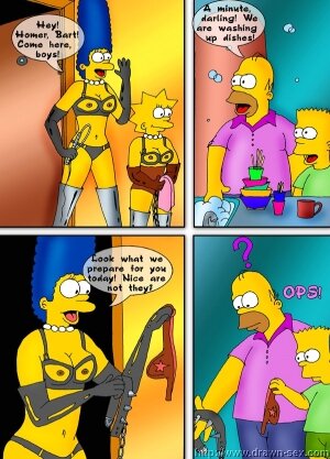 Simpsons meets Flintstones- Drawn sex - Page 4
