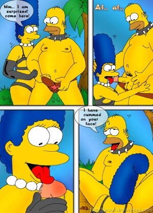 Simpsons meets Flintstones- Drawn sex - Page 8