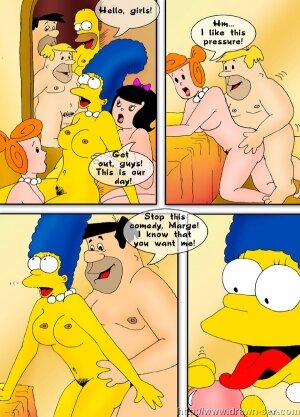 Simpsons meets Flintstones- Drawn sex - Page 26