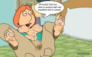 Lois Indulges a Family Foot Fetish - Page 21