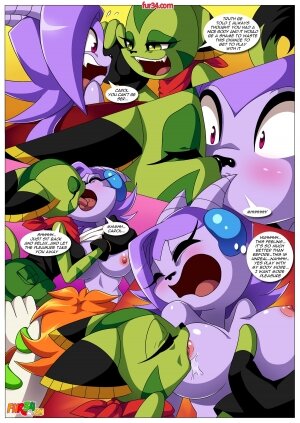 Palcomix- Watching Movie With Friends [Freedom Planet] - Page 8