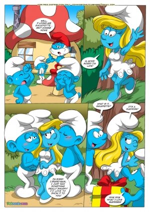 Blue Light District-The Smurfs - cartoon porn comics | Eggporncomics
