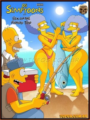The Simpsons - Sex on the fishing trip - Page 1