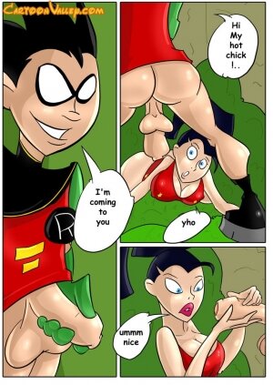 Teen Titans- Wonder Girl Banged - Page 4