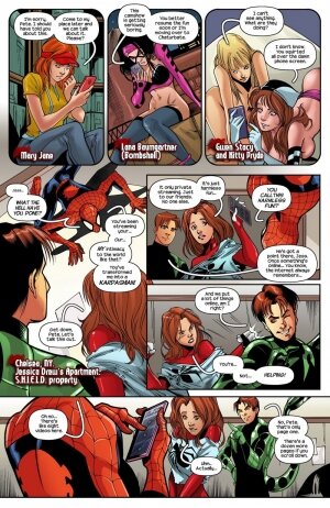 Ultimate Spider-Man XXX 12 - Spidercest - An itsy bitsy spider climbs up - Page 3