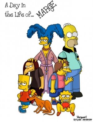 A Day in Life of Marge (The Simpsons) - Page 1