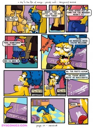 A Day in Life of Marge (The Simpsons) - Page 14