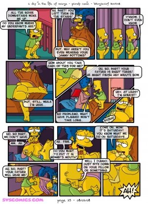 A Day in Life of Marge (The Simpsons) - Page 16